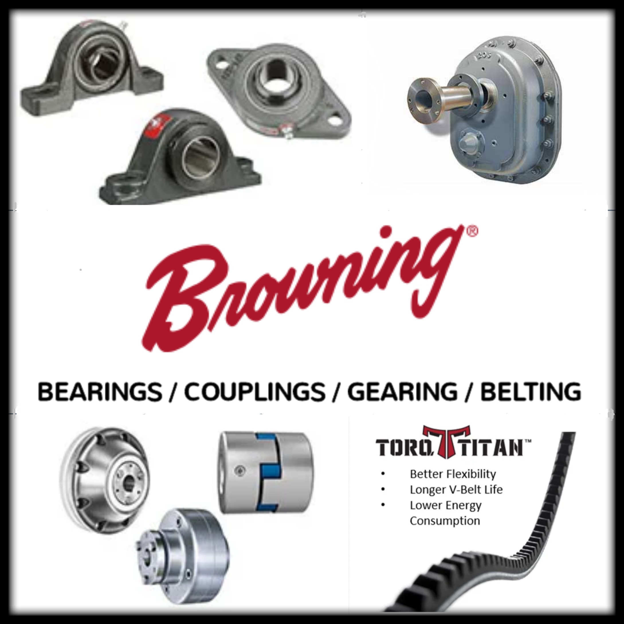 Browning Bearings Belts Couplings